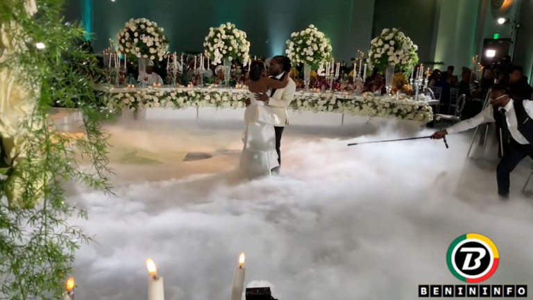 Myrna & Olaseni Wedding Ceremony | Dance of the bride and groom