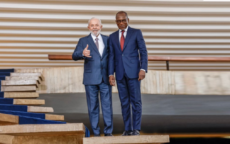 Patrice Talon premier président africain reçu au Brésil depuis le retour de Lula