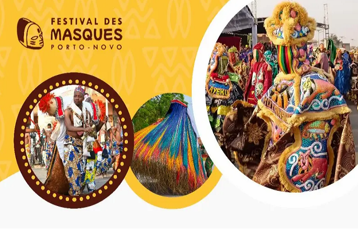 Concert du Festival des Masques de Porto-Novo.